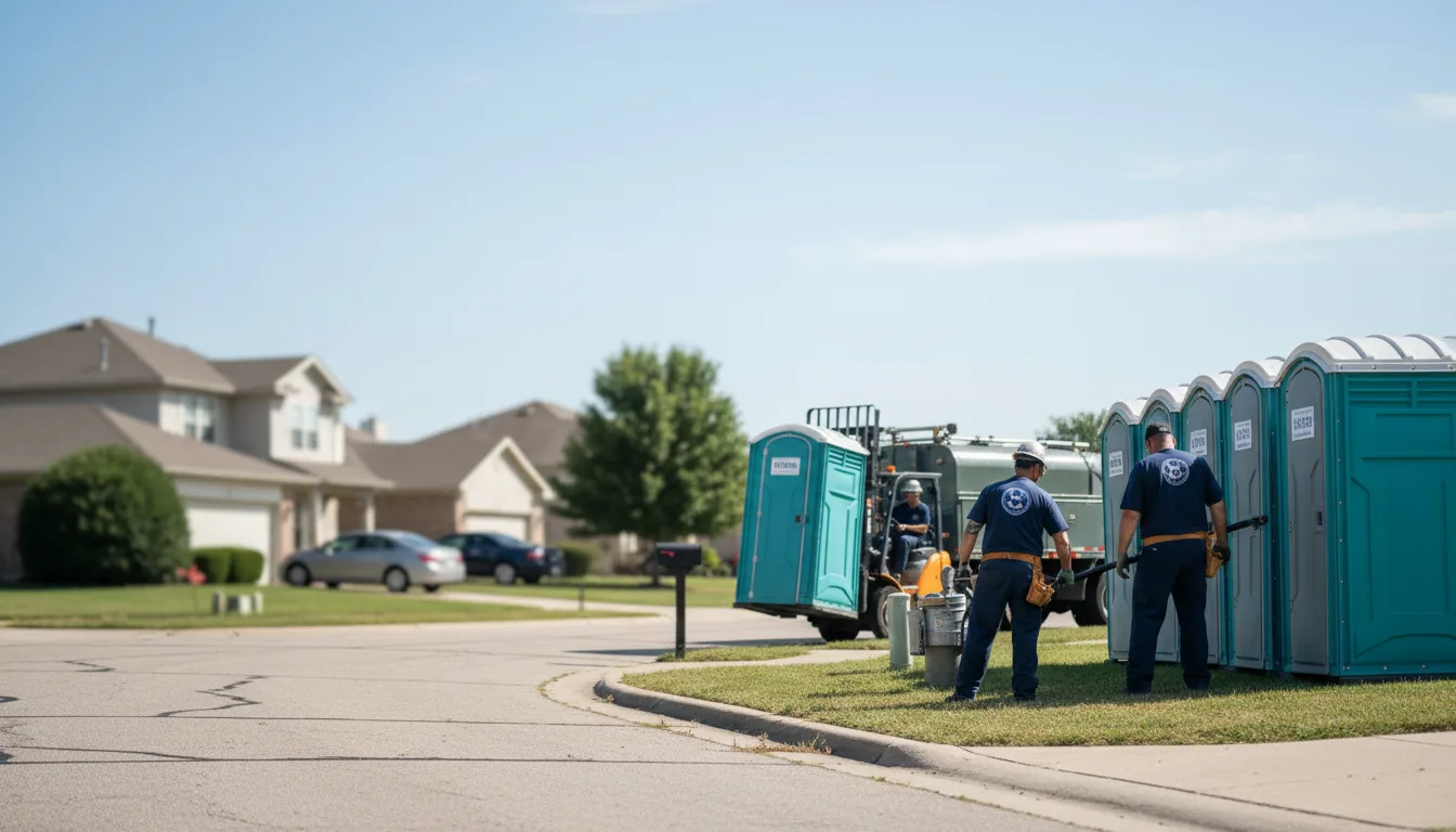 Porta Potty Rental in Sublime, TX near me